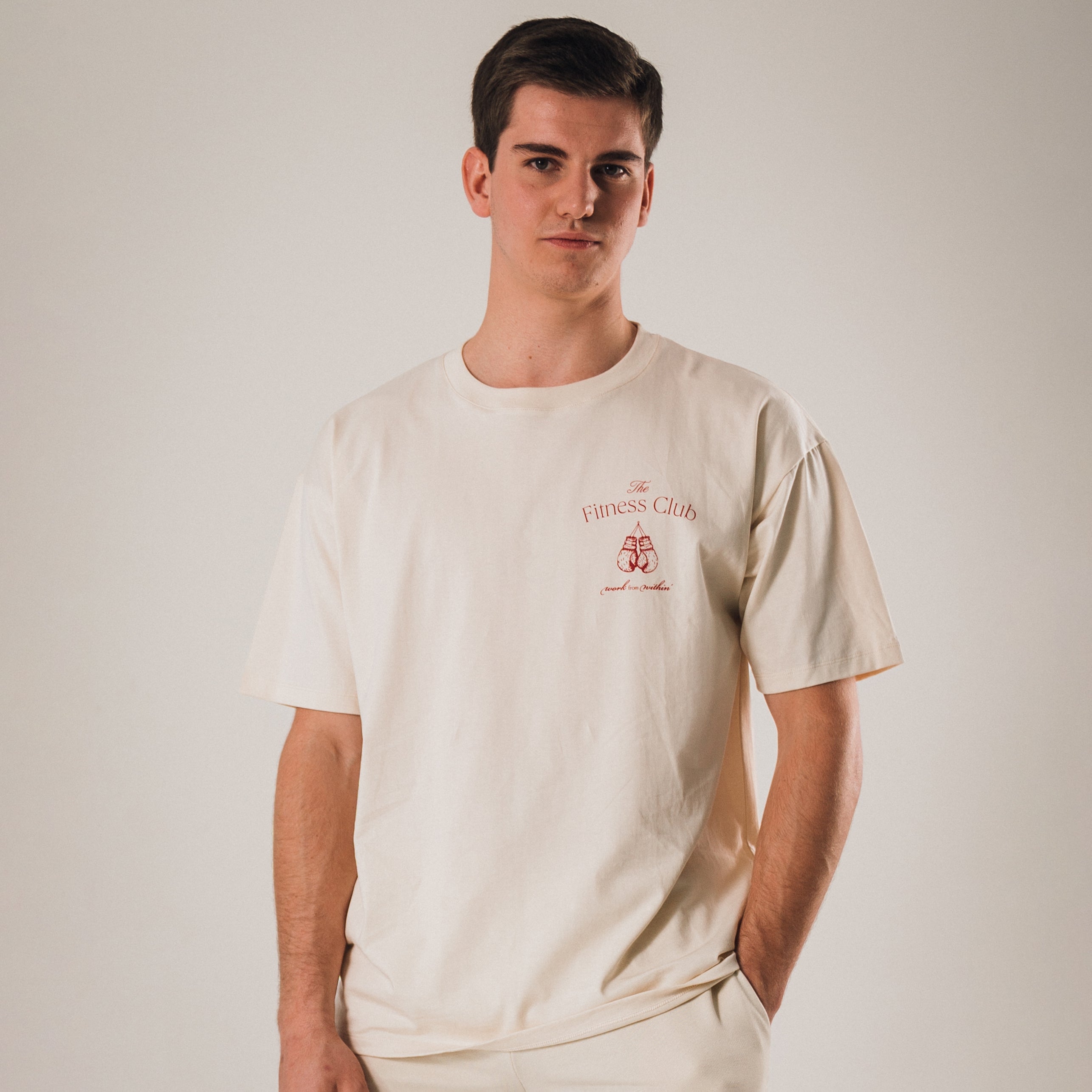 Fitness Club Organic Oversized Tee